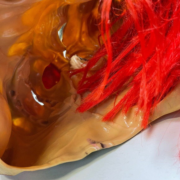 Paper Magic Studios Crazy Evil Clown Camo Scary Halloween Latex Mask 2006 - Picture 7 of 7